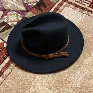 Mens stiff brim hat